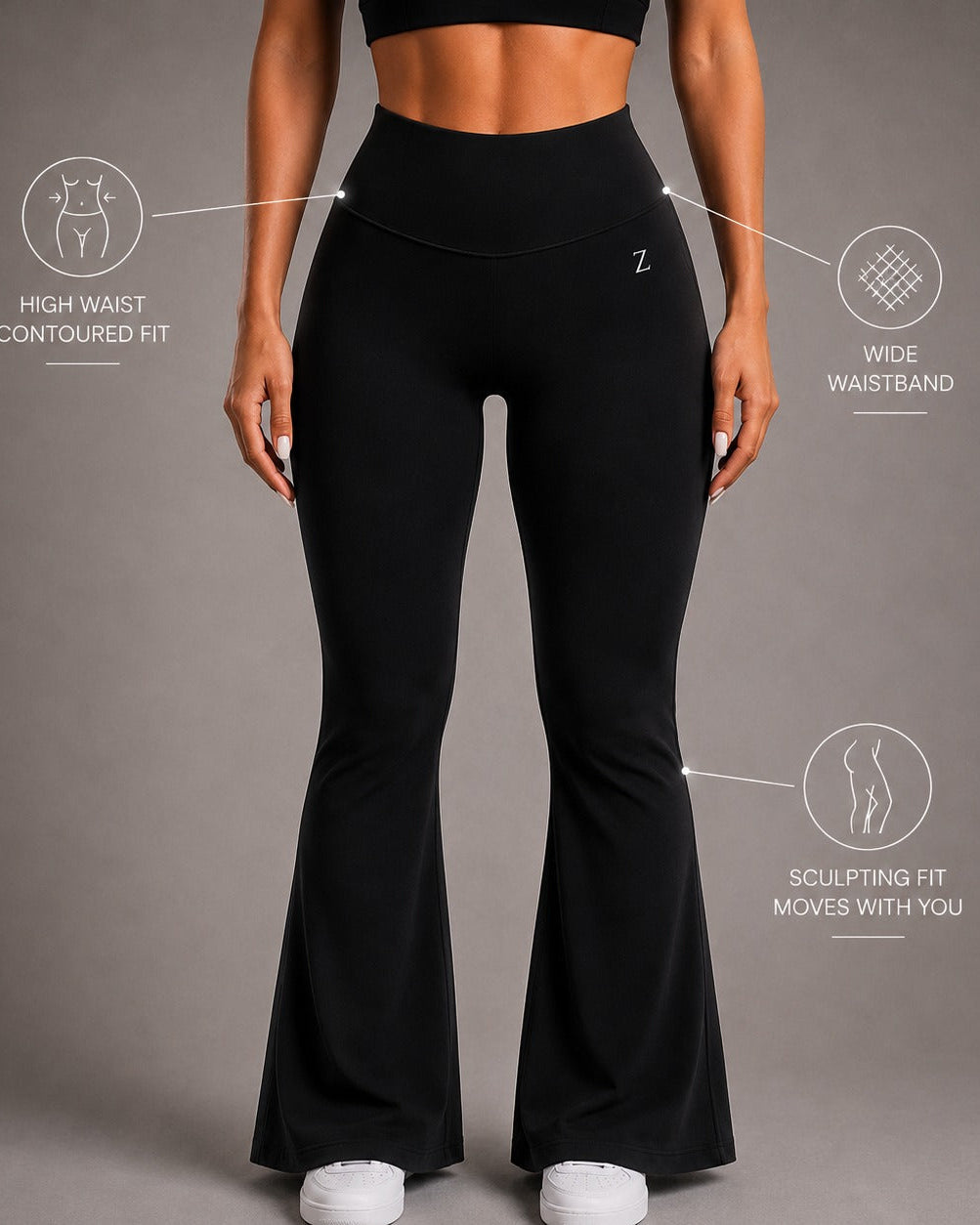 Flare Tights Dam | Flare Tights