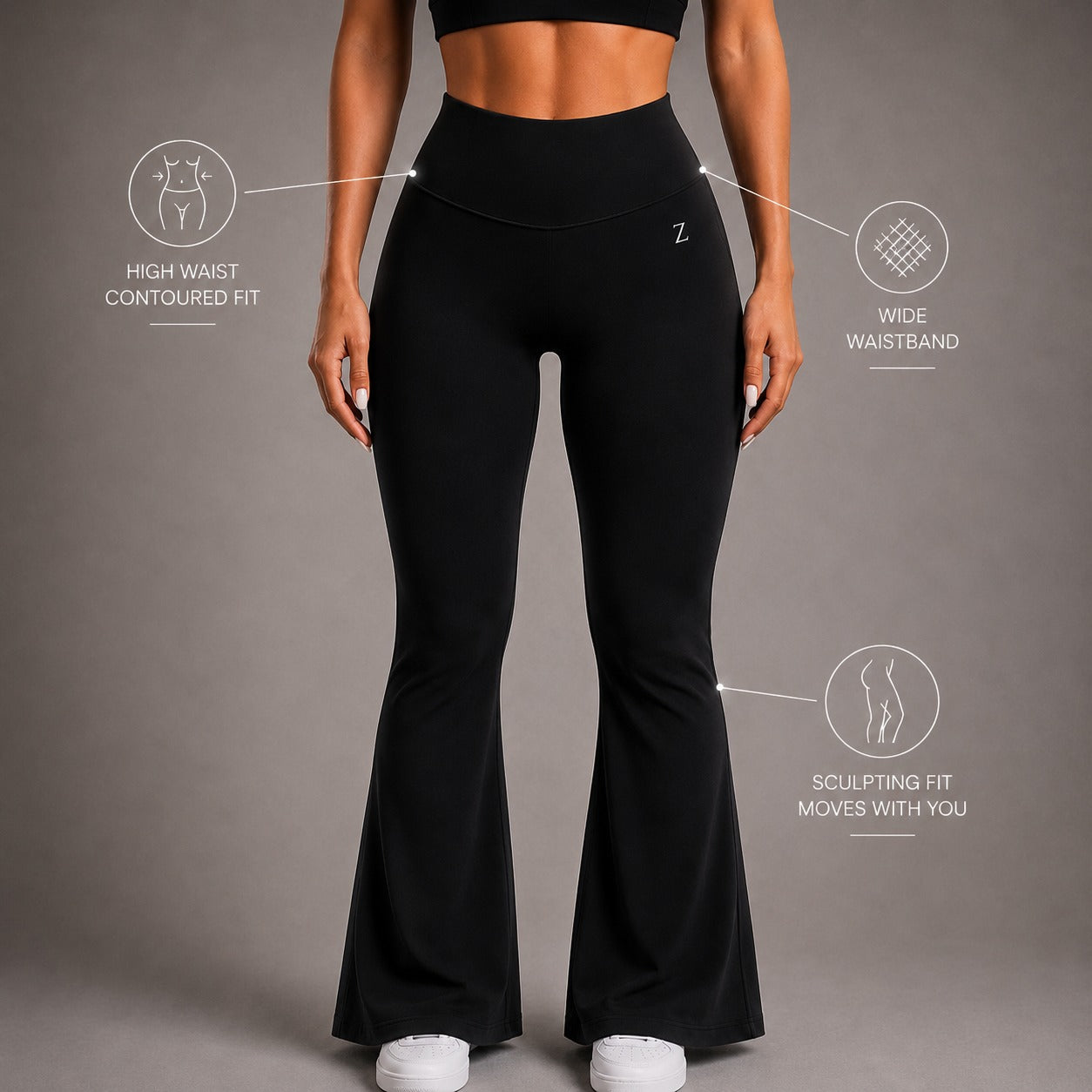 Flare Tights Dam | Flare Tights